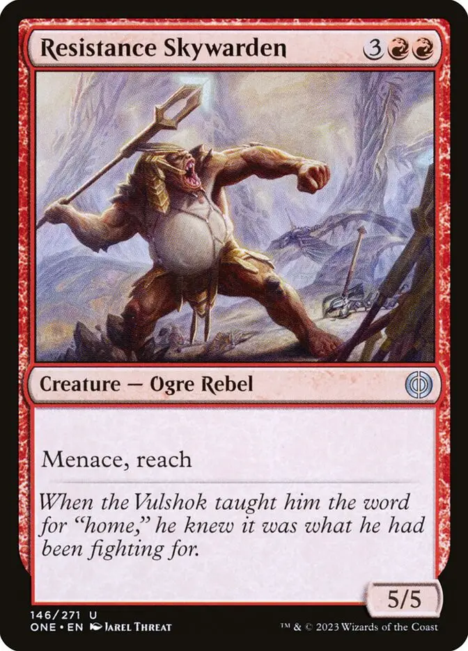 Resistance Skywarden (Phyrexia: All Will Be One)