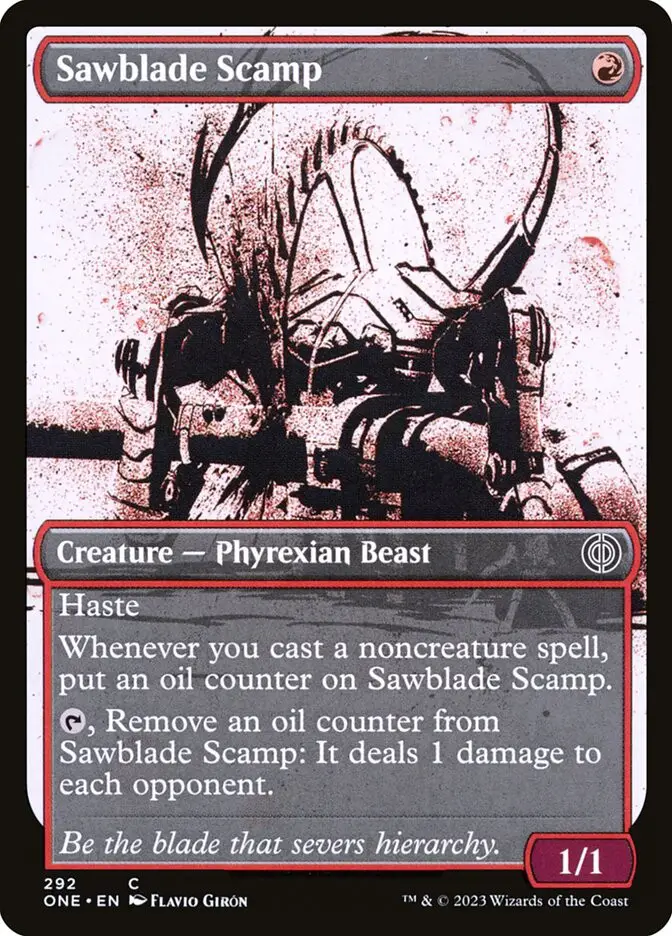 Sawblade Scamp (Phyrexia: All Will Be One)