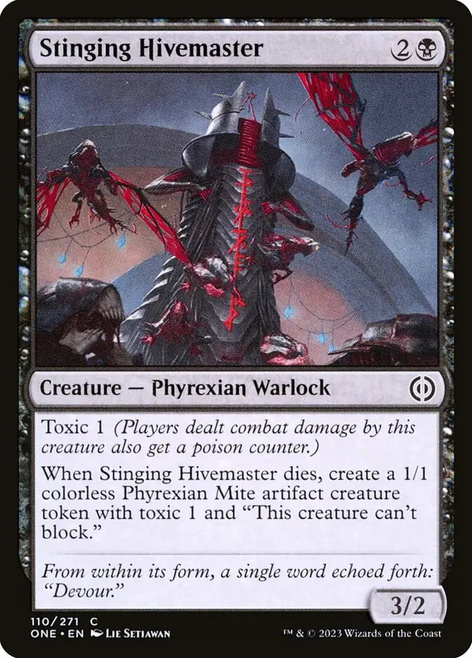 Stinging Hivemaster (Phyrexia: All Will Be One)