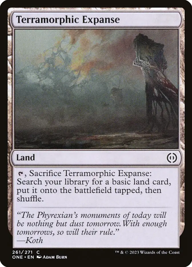 Terramorphic Expanse (Phyrexia: All Will Be One)
