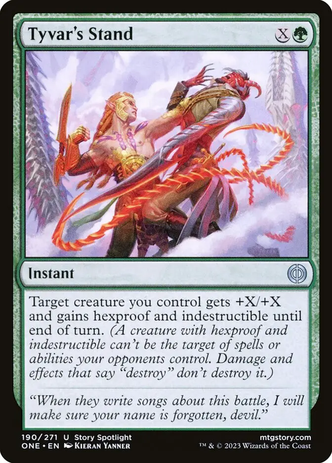 Tyvar s Stand (Phyrexia: All Will Be One)