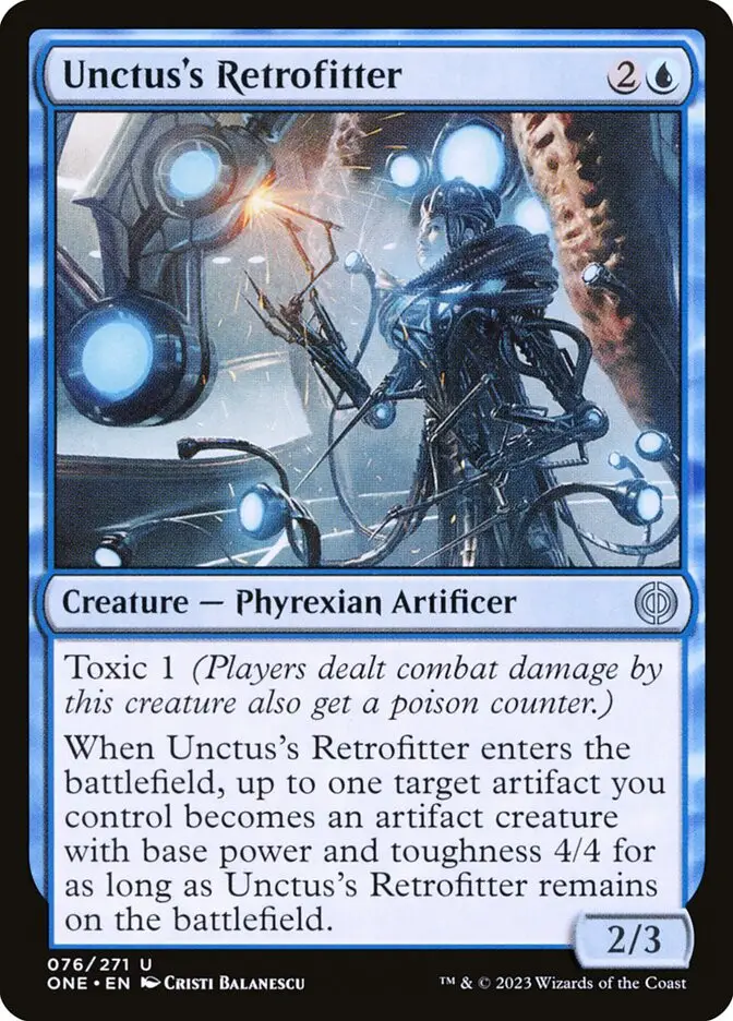 Unctus s Retrofitter (Phyrexia: All Will Be One)