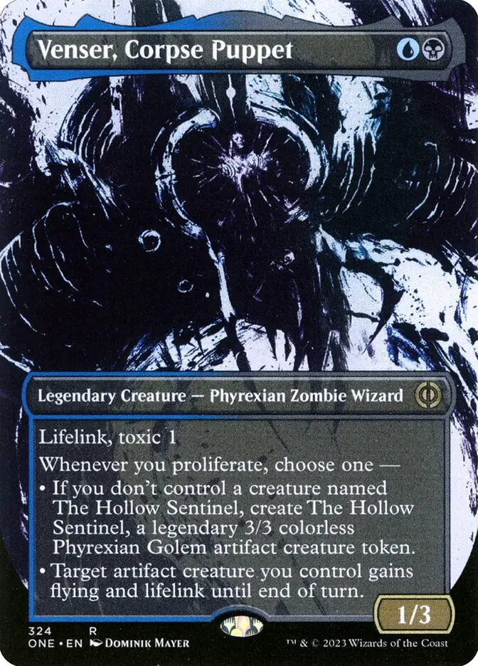 Venser  Corpse Puppet (Phyrexia: All Will Be One)