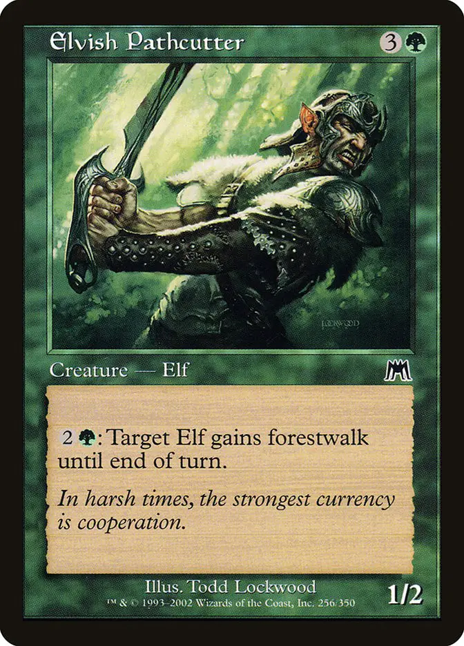 Elvish Pathcutter (Onslaught)