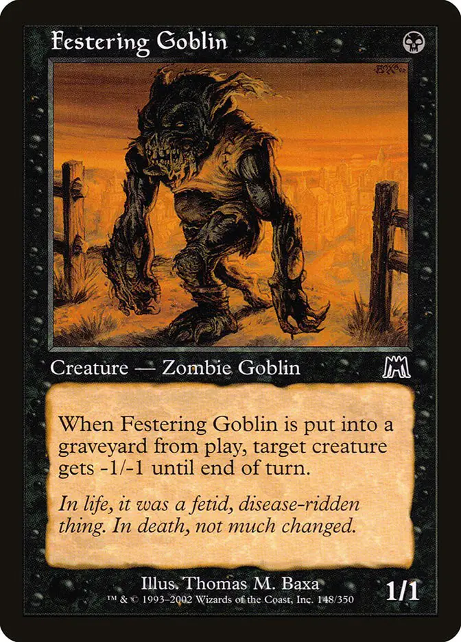 Festering Goblin (Onslaught)