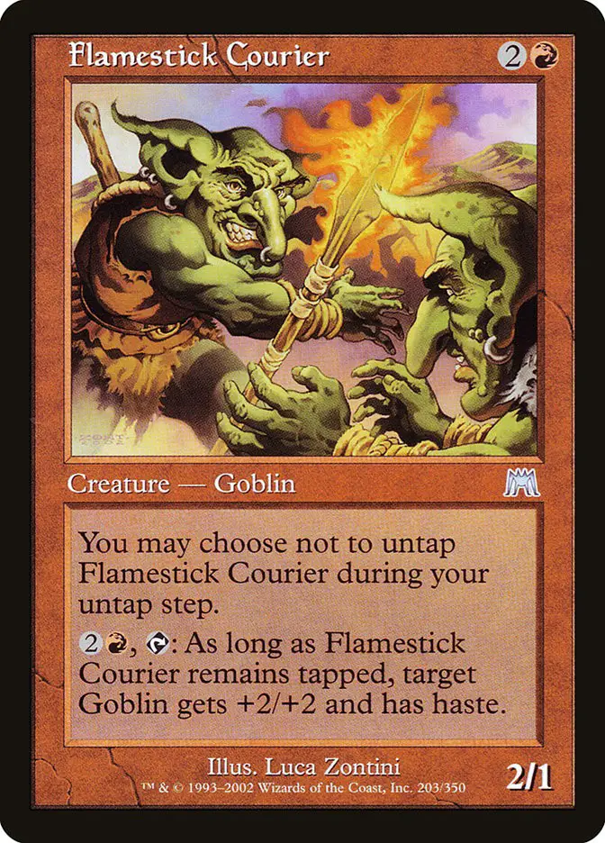 Flamestick Courier (Onslaught)