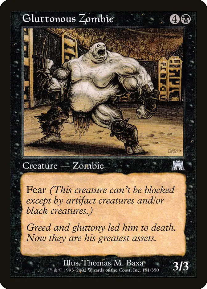 Gluttonous Zombie (Onslaught)