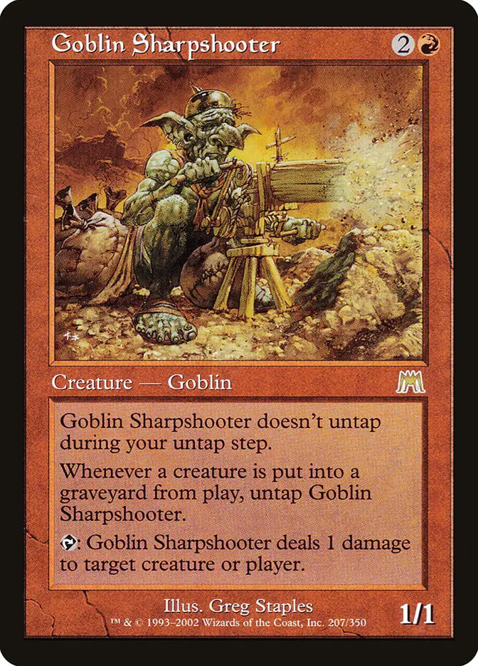 Goblin Sharpshooter (Onslaught)