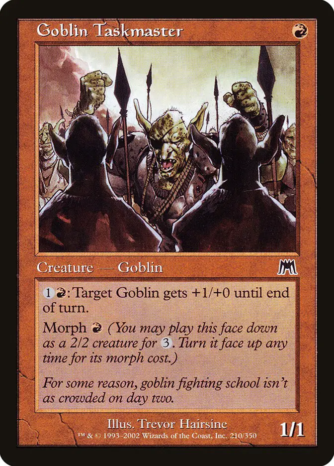 Goblin Taskmaster (Onslaught)