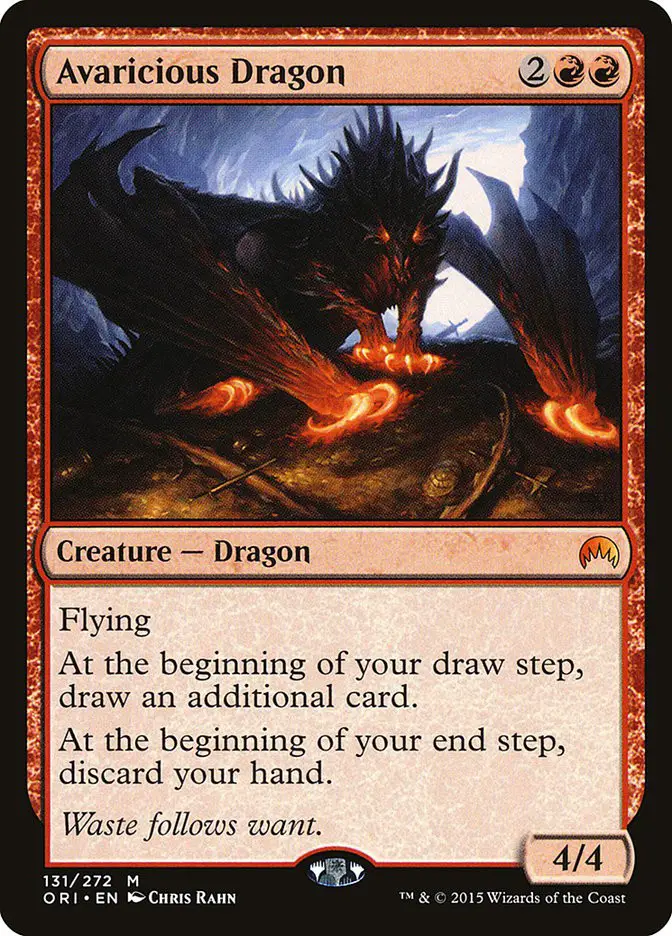 Avaricious Dragon (Magic Origins)
