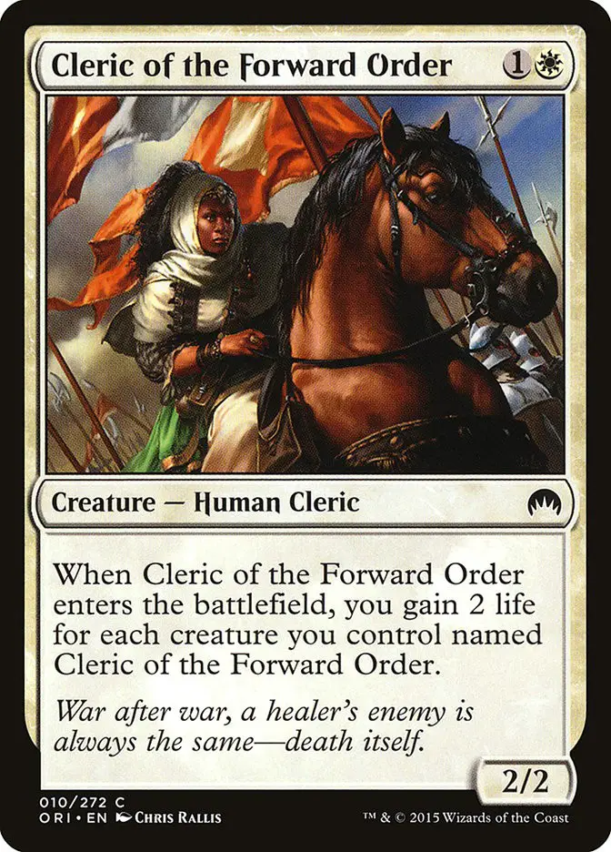 Cleric of the Forward Order (Magic Origins)