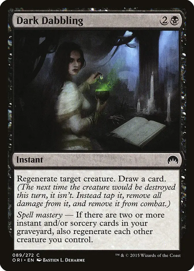 Dark Dabbling (Magic Origins)