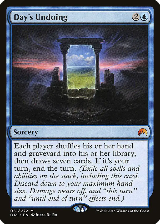 Day s Undoing (Magic Origins)