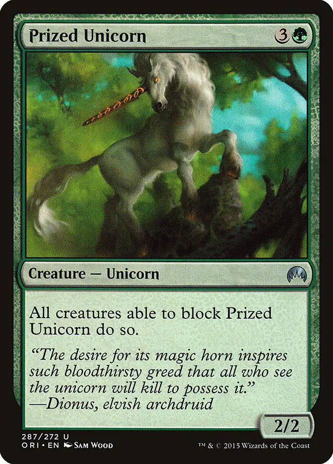 Prized Unicorn (Magic Origins)