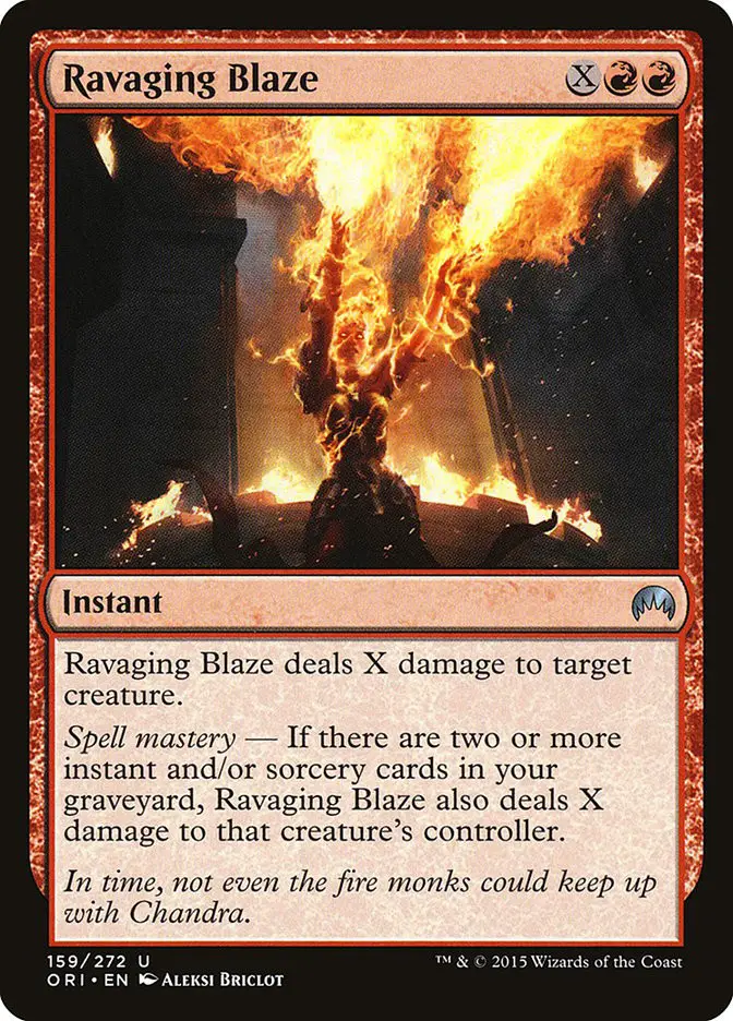 Ravaging Blaze (Magic Origins)