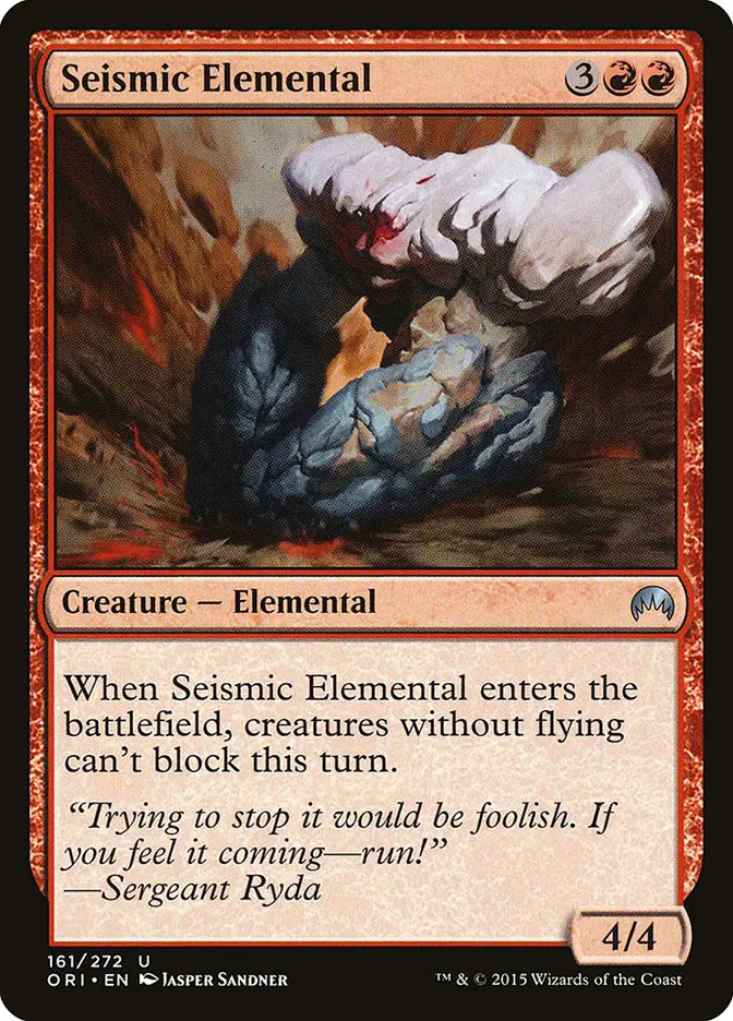 Seismic Elemental (Magic Origins)