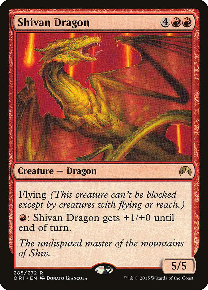 Shivan Dragon (Magic Origins)