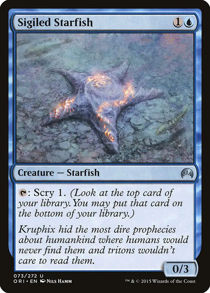 Sigiled Starfish (Magic Origins)