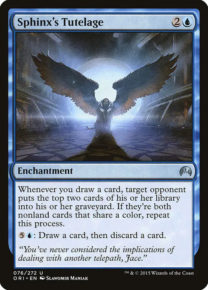 Sphinx s Tutelage (Magic Origins)