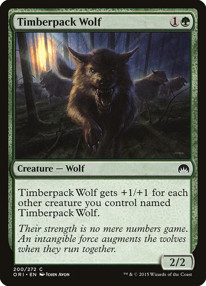 Timberpack Wolf (Magic Origins)
