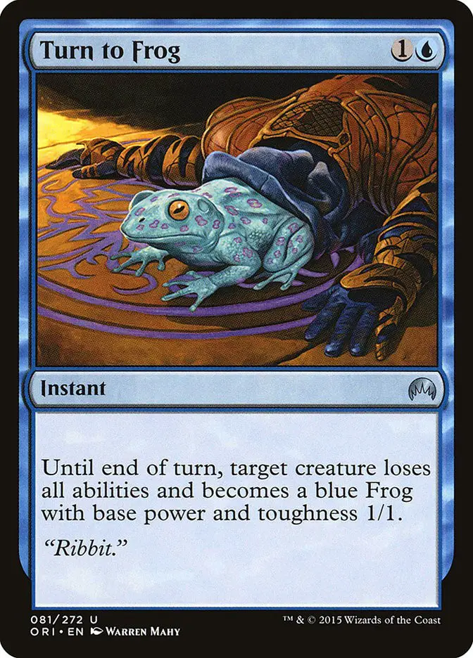 Turn to Frog (Magic Origins)