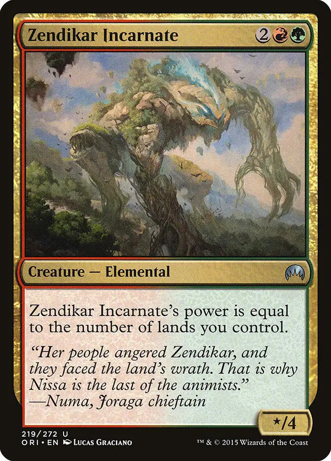 Zendikar Incarnate (Magic Origins)