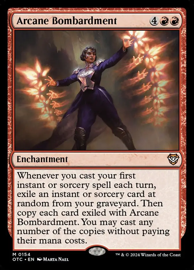 Arcane Bombardment (Outlaws of Thunder Junction Commander)