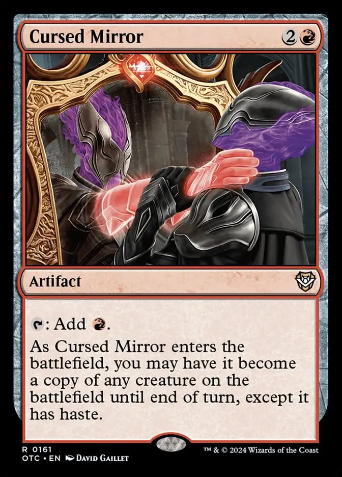 Cursed Mirror (Outlaws of Thunder Junction Commander)