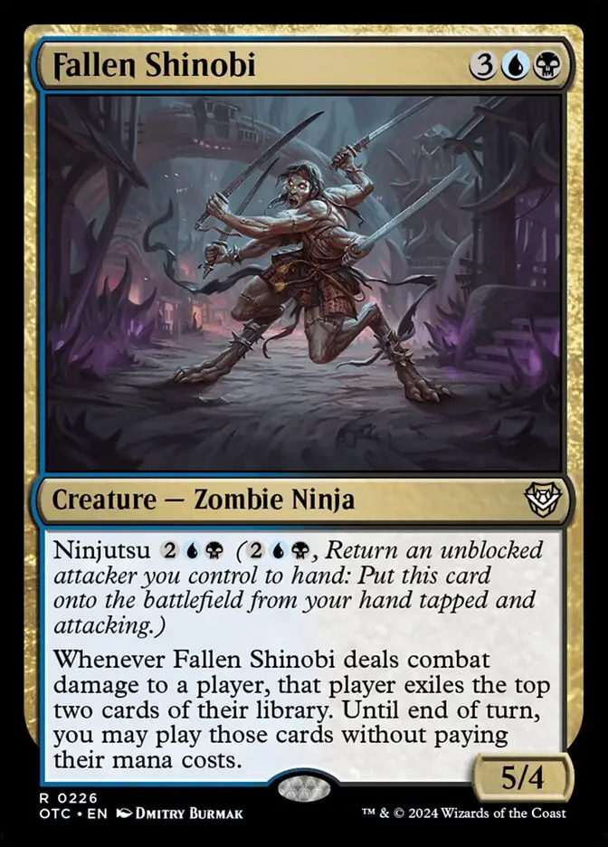 Fallen Shinobi (Outlaws of Thunder Junction Commander)