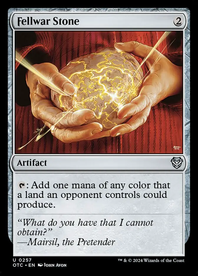 Fellwar Stone (Outlaws of Thunder Junction Commander)