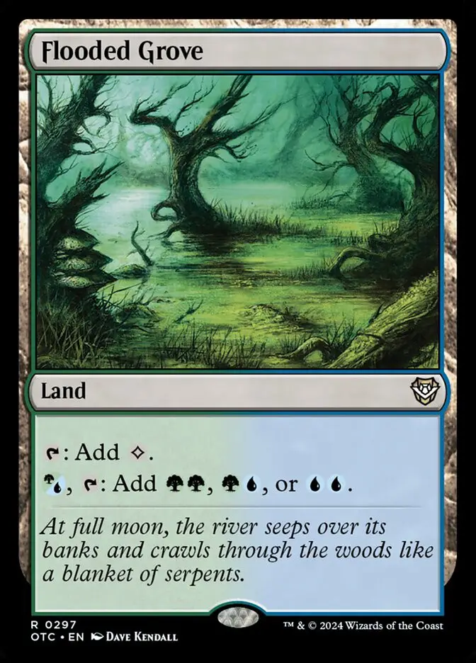 Flooded Grove (Outlaws of Thunder Junction Commander)