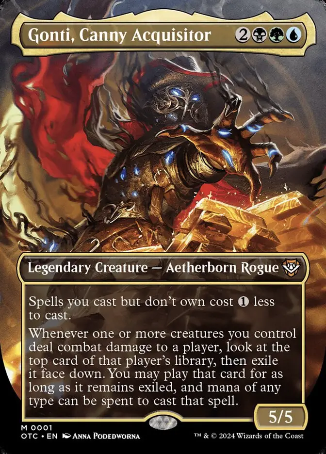 Gonti  Canny Acquisitor (Outlaws of Thunder Junction Commander)