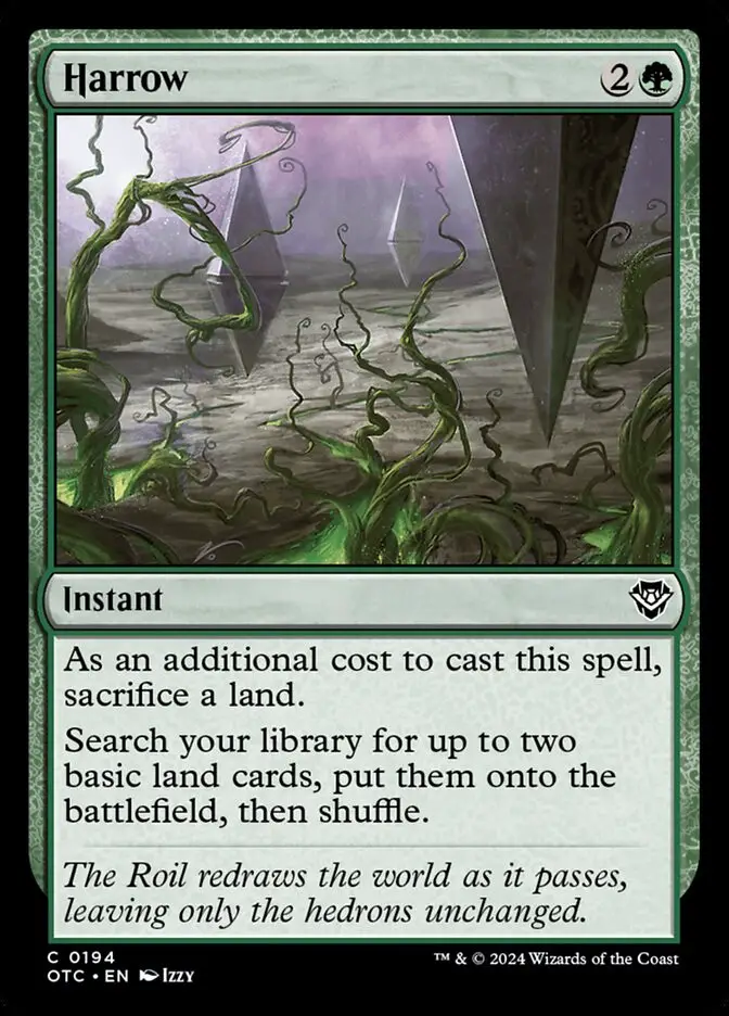 Harrow (Outlaws of Thunder Junction Commander)