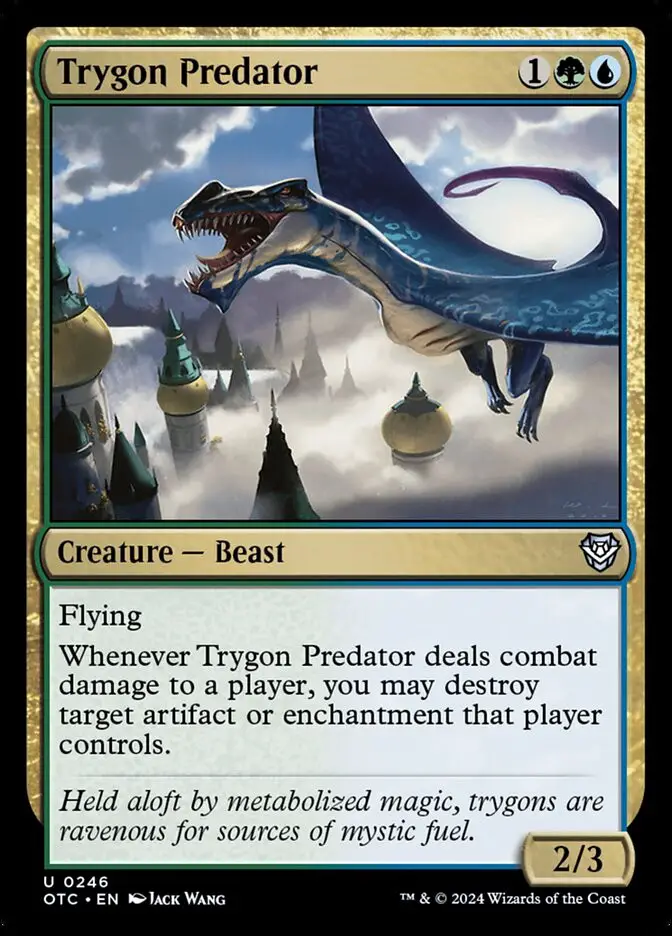 Trygon Predator (Outlaws of Thunder Junction Commander)