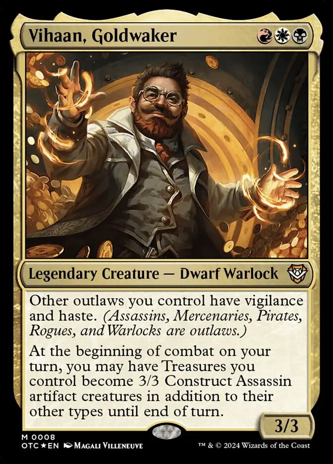 Vihaan  Goldwaker (Outlaws of Thunder Junction Commander)