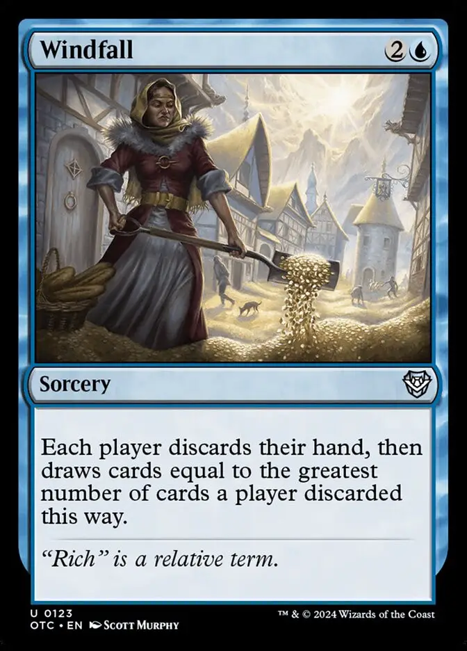 Windfall (Outlaws of Thunder Junction Commander)