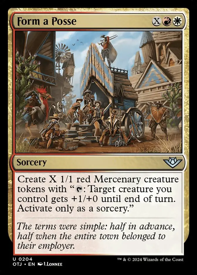 Form a Posse (Outlaws of Thunder Junction)