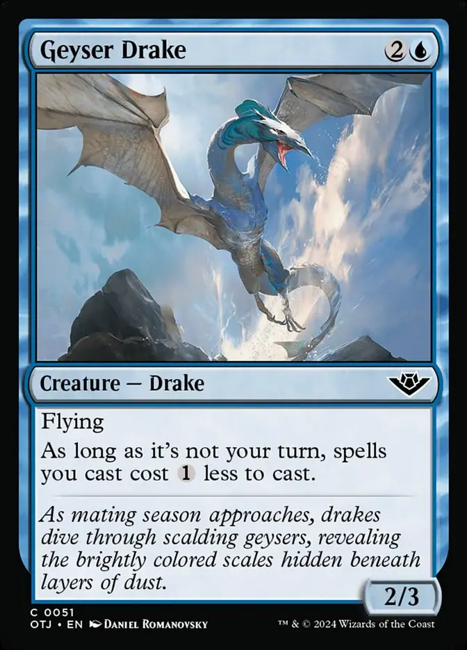 Geyser Drake (Outlaws of Thunder Junction)