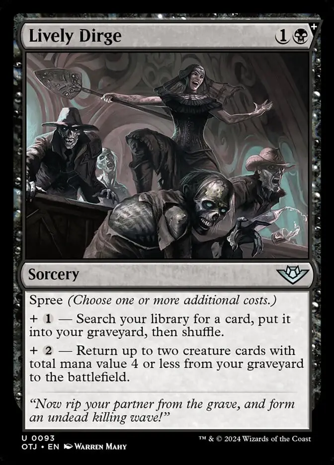 Lively Dirge (Outlaws of Thunder Junction)
