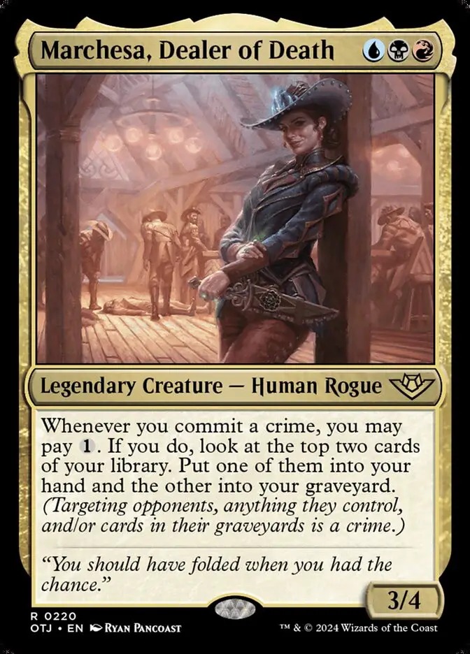 Marchesa  Dealer of Death (Outlaws of Thunder Junction)