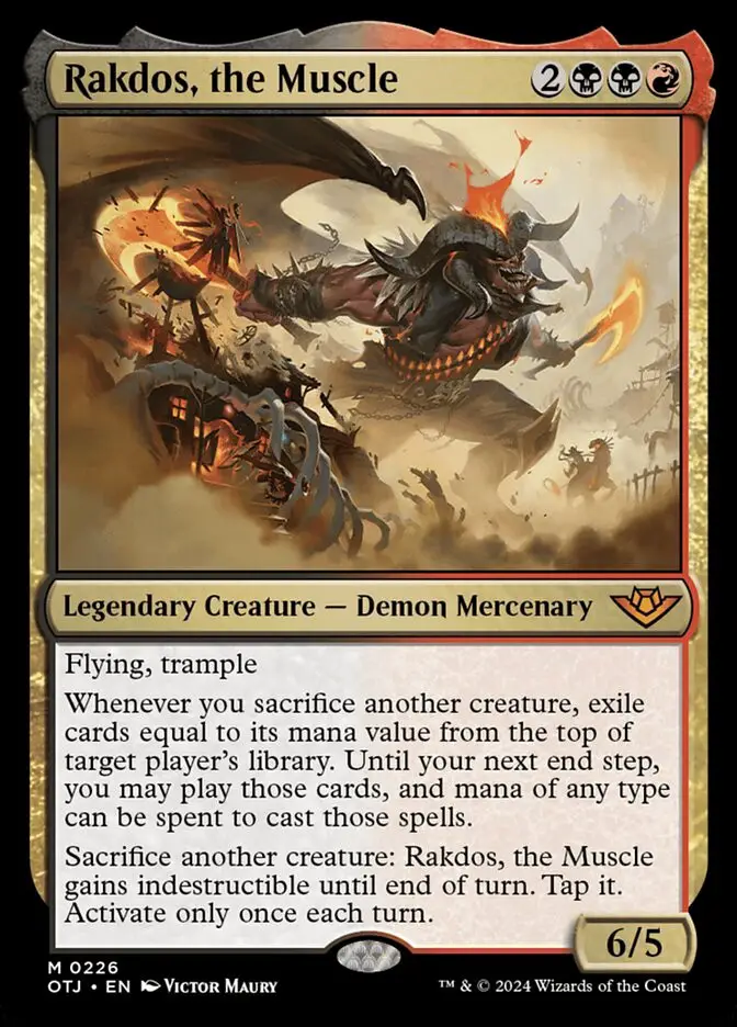 Rakdos  the Muscle (Outlaws of Thunder Junction)