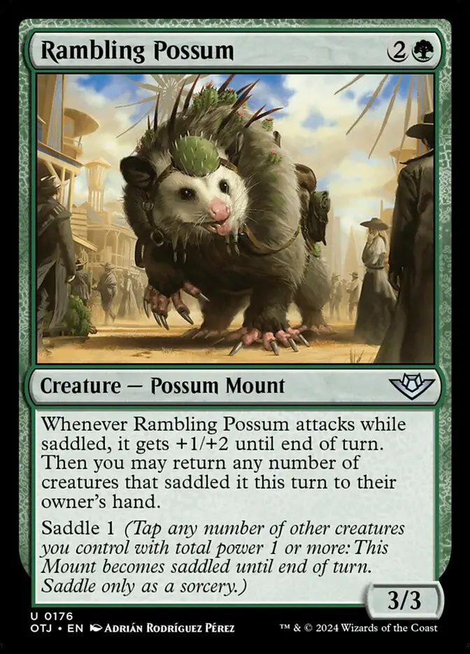 Rambling Possum (Outlaws of Thunder Junction)