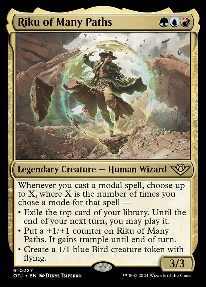 Riku of Many Paths (Outlaws of Thunder Junction)