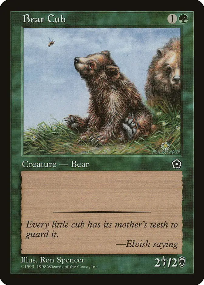 Bear Cub (Portal Second Age)