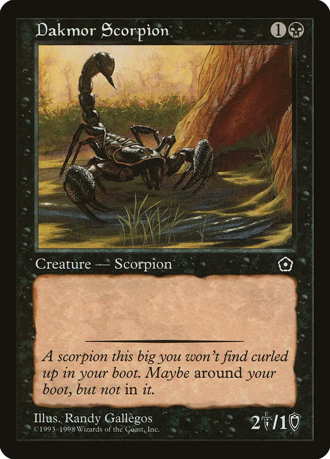 Dakmor Scorpion (Portal Second Age)