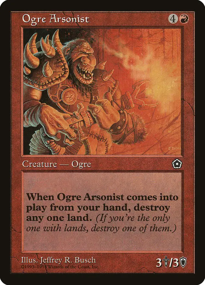 Ogre Arsonist (Portal Second Age)