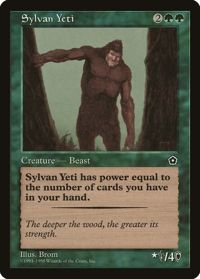 Sylvan Yeti (Portal Second Age)