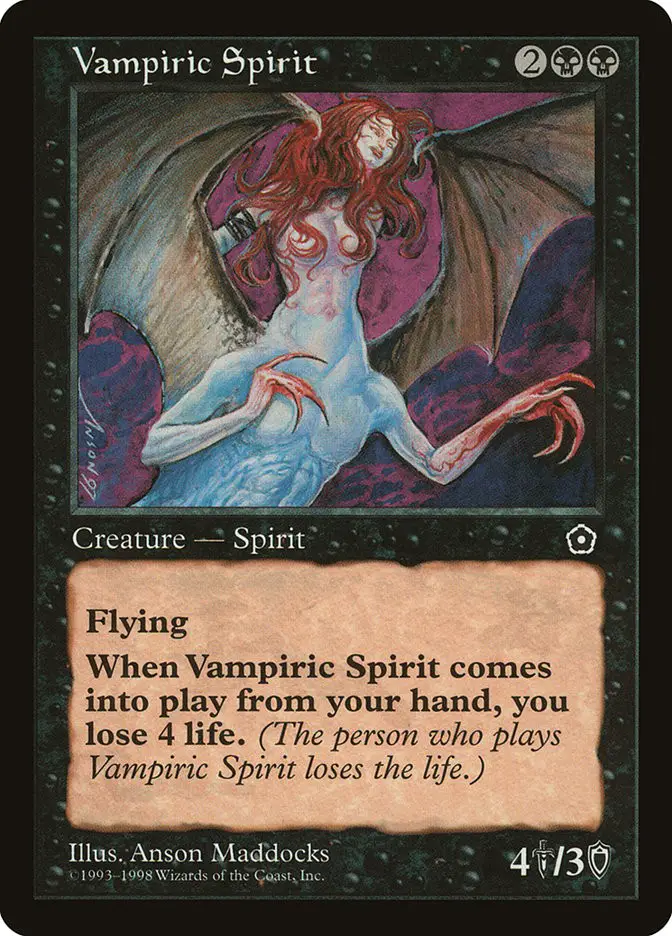 Vampiric Spirit (Portal Second Age)