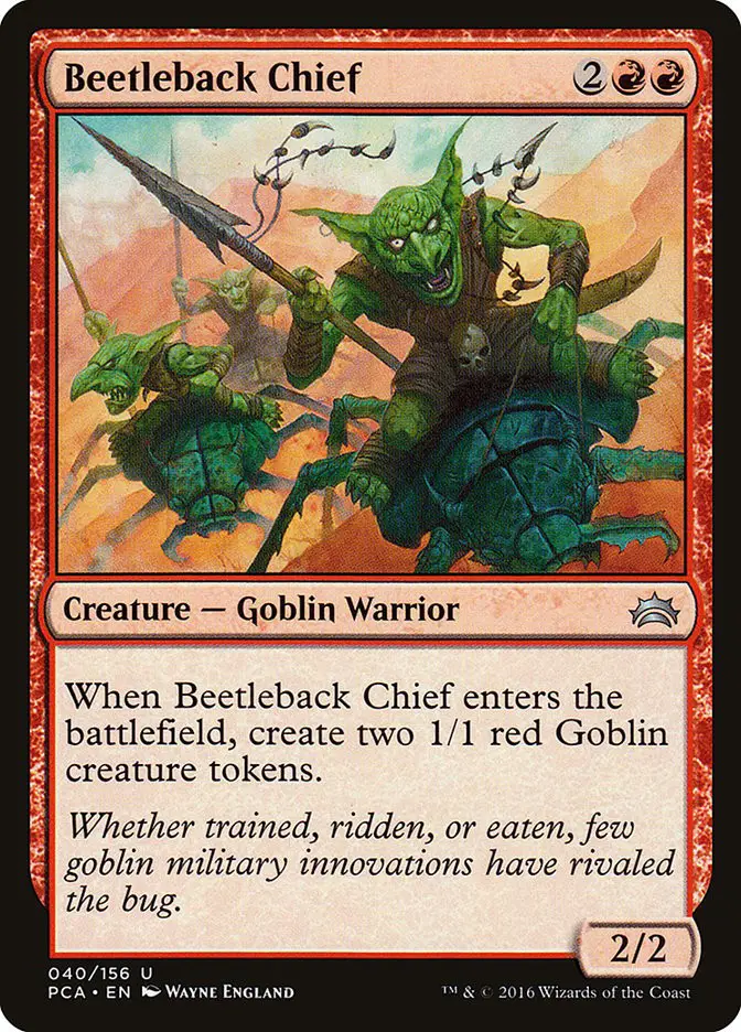 Beetleback Chief (Planechase Anthology)