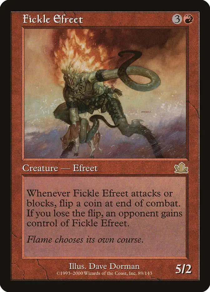 Fickle Efreet (Prophecy)